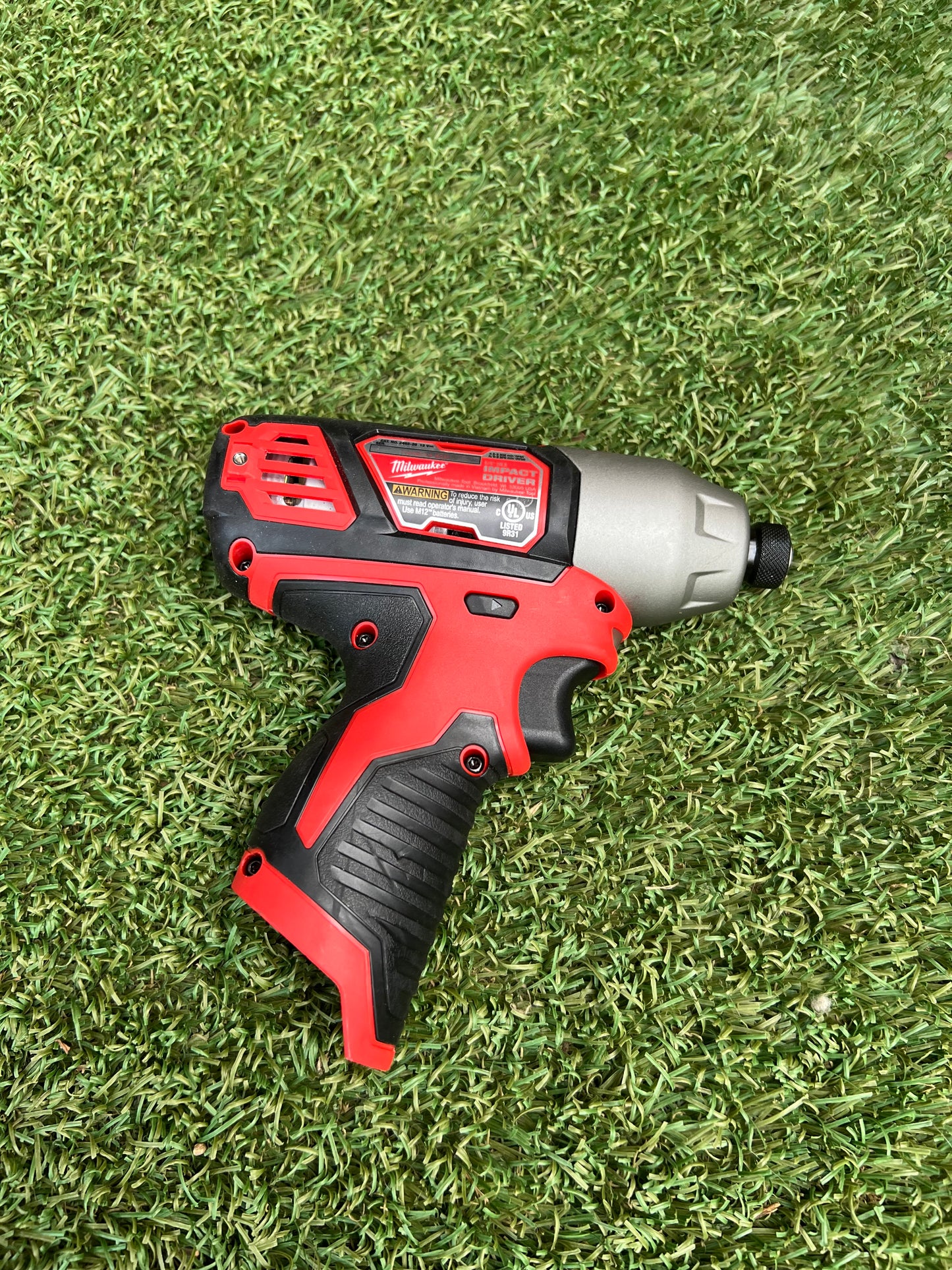 Milwaukee M12 12V Lithium-Ion Cordless 1/4 in. Hex Impact (Tool-Only)