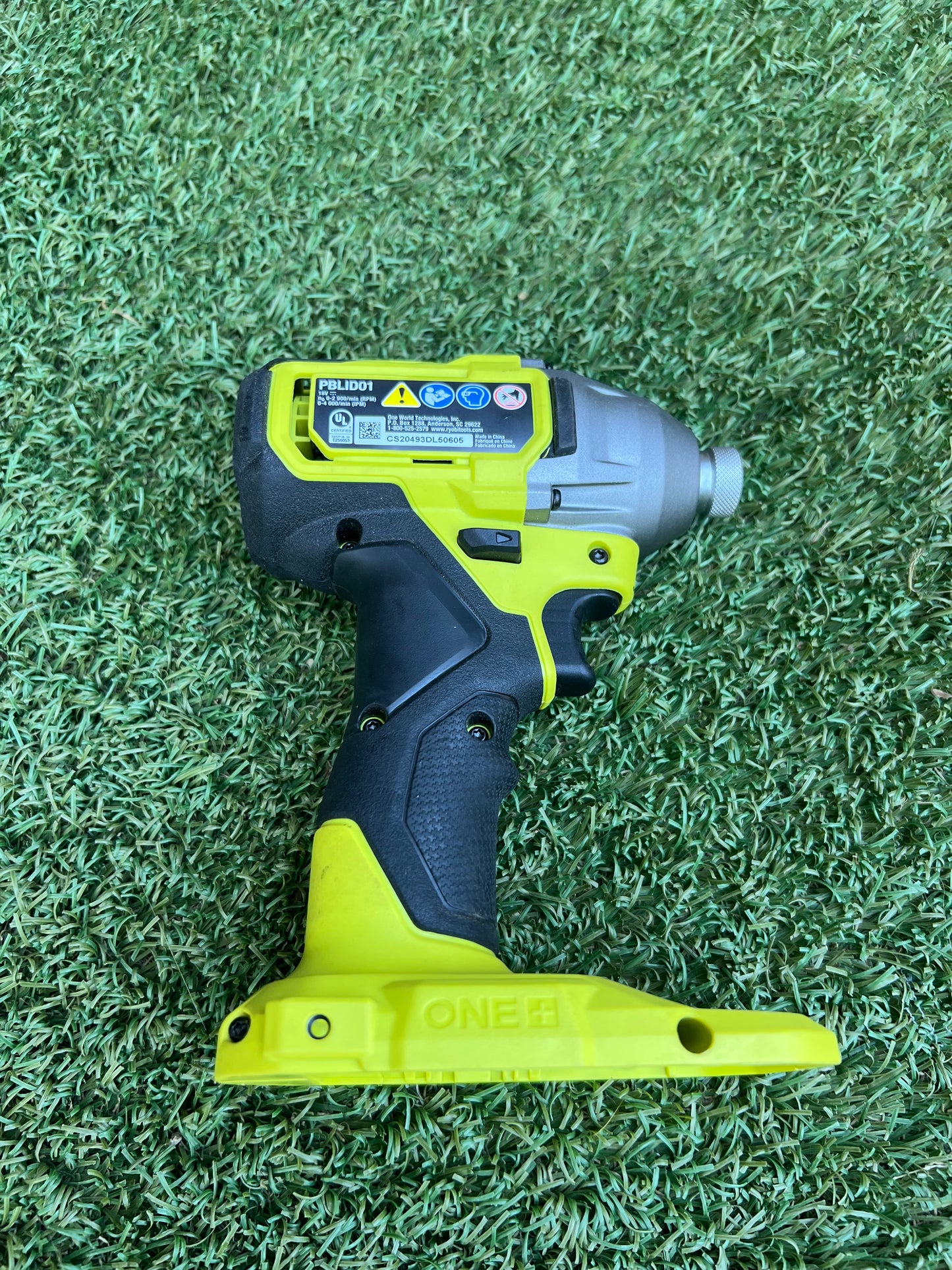 RYOBI ONE+ HP 18V Brushless Cordless 1/4 in. Impact Driver (Tool Only)