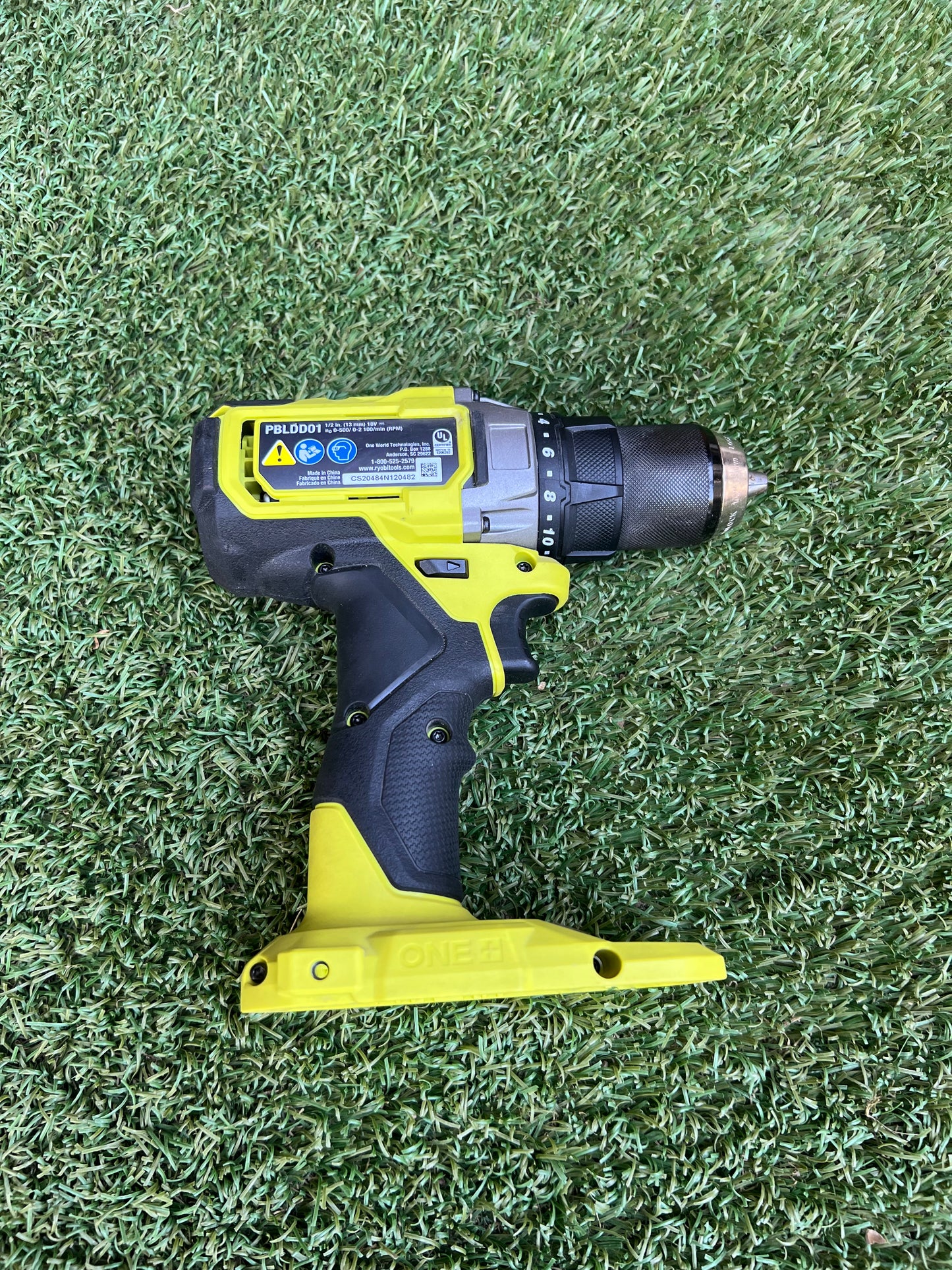 RYOBI ONE+ HP 18V Brushless Cordless 1/2 in. Drill/Driver (Tool Only)