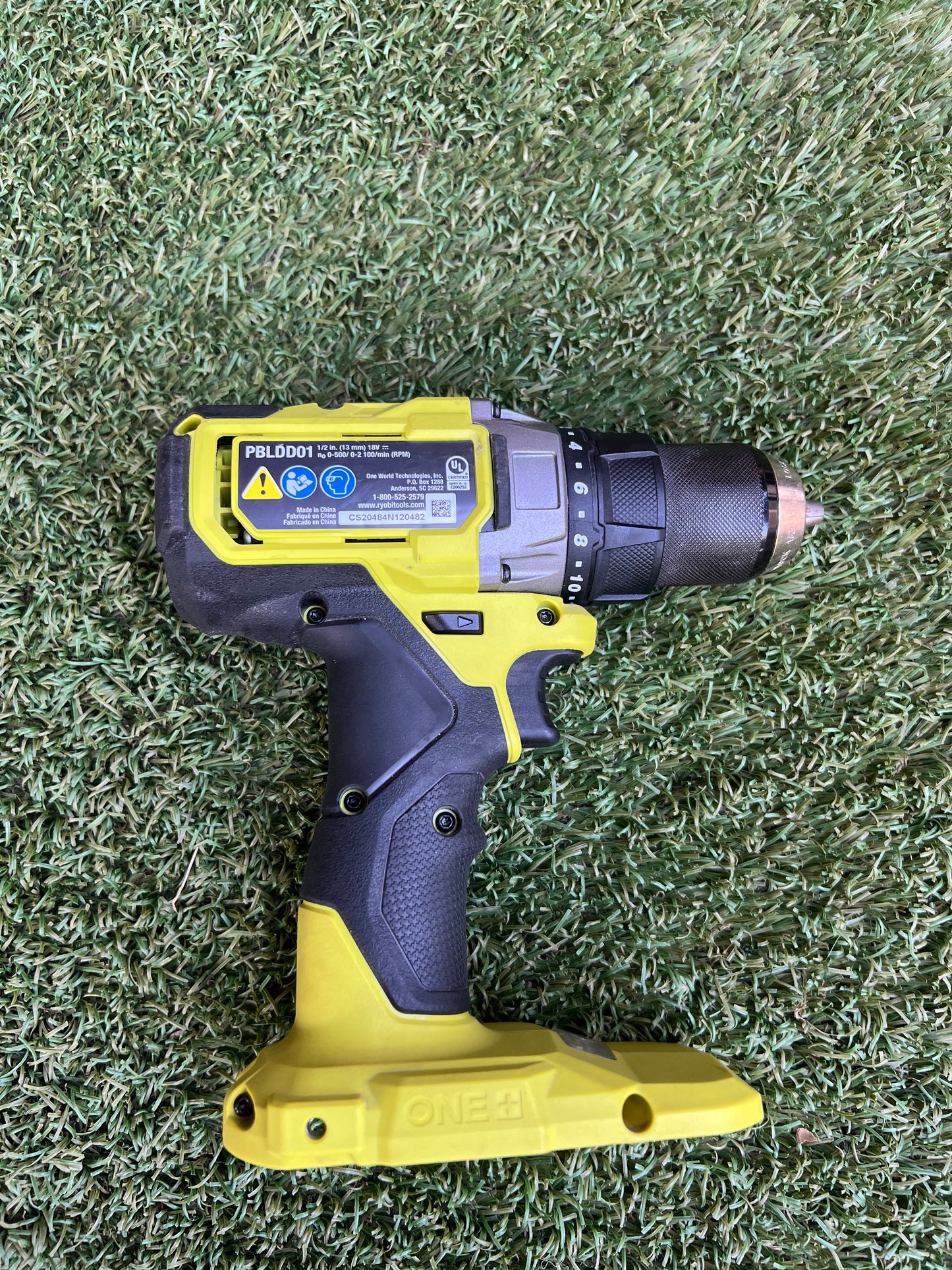 RYOBI ONE+ HP 18V Brushless Cordless 1/2 in. Drill/Driver (Tool Only)