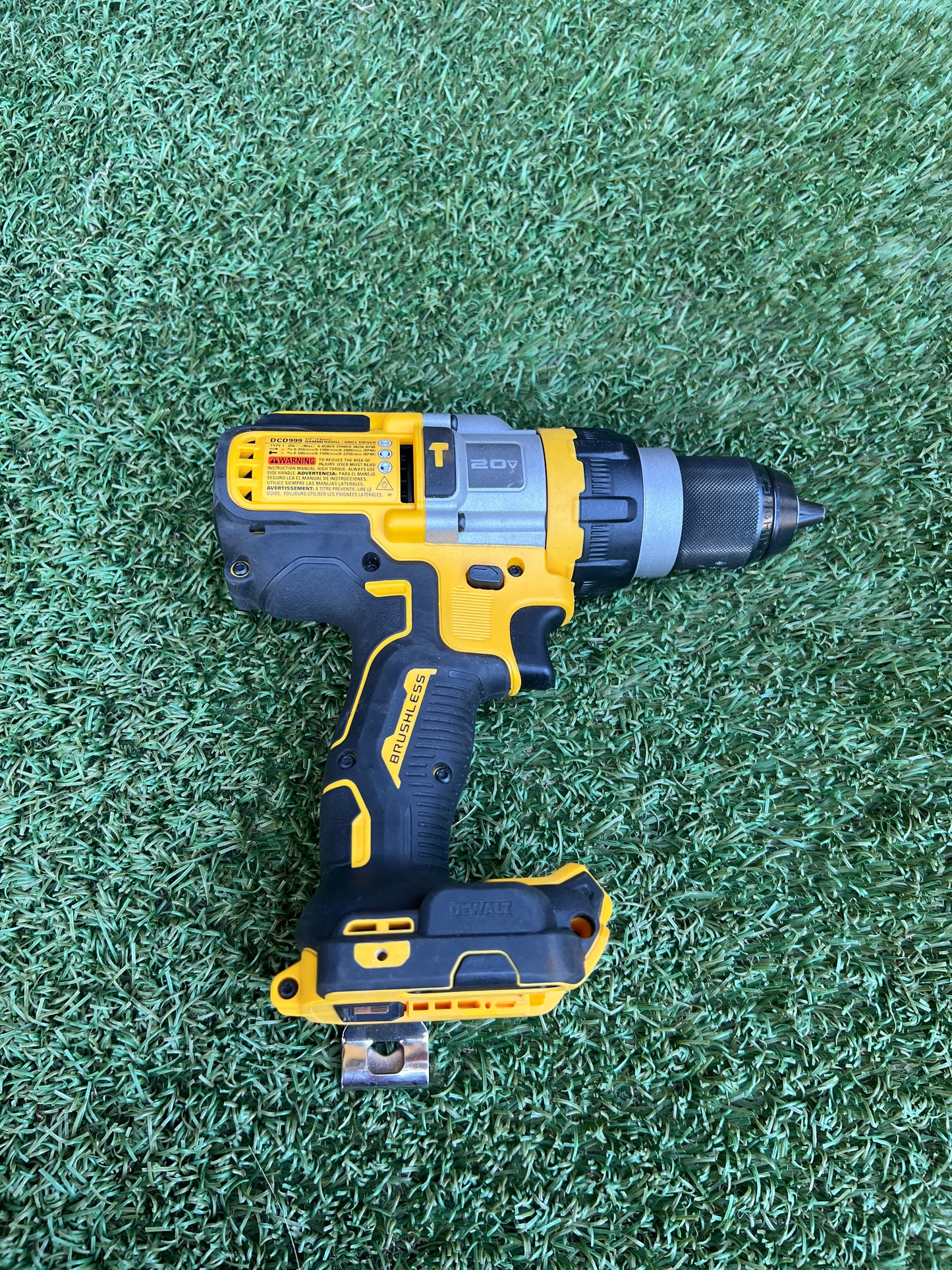 DEWALT 20V MAX Brushless Cordless 1/2 in. Hammer Drill/Driver with FLEXVOLT ADVANTAGE (Tool Only)