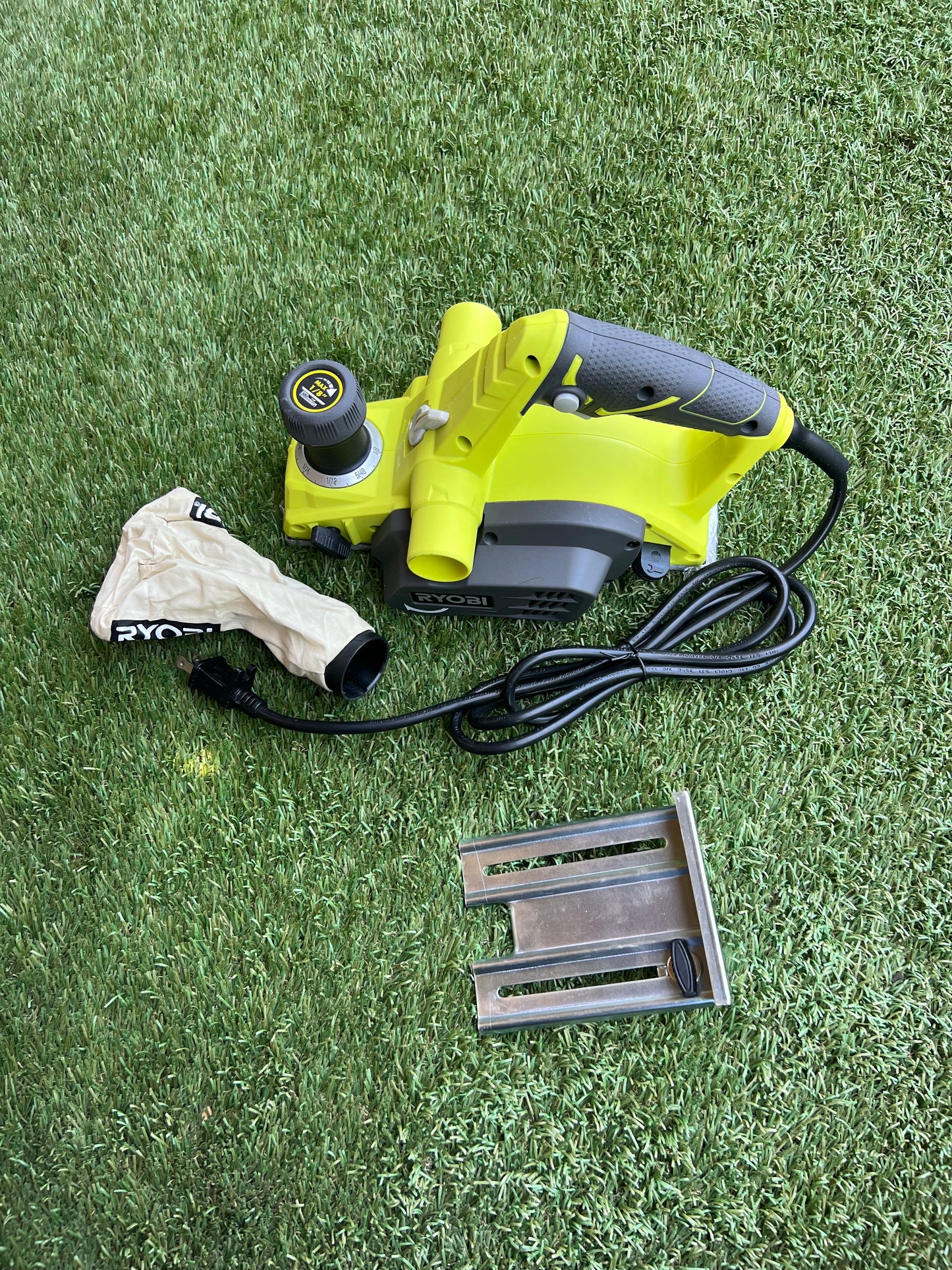 RYOBI 6 Amp Corded 3-1/4 in. Hand Planer with Dust Bag