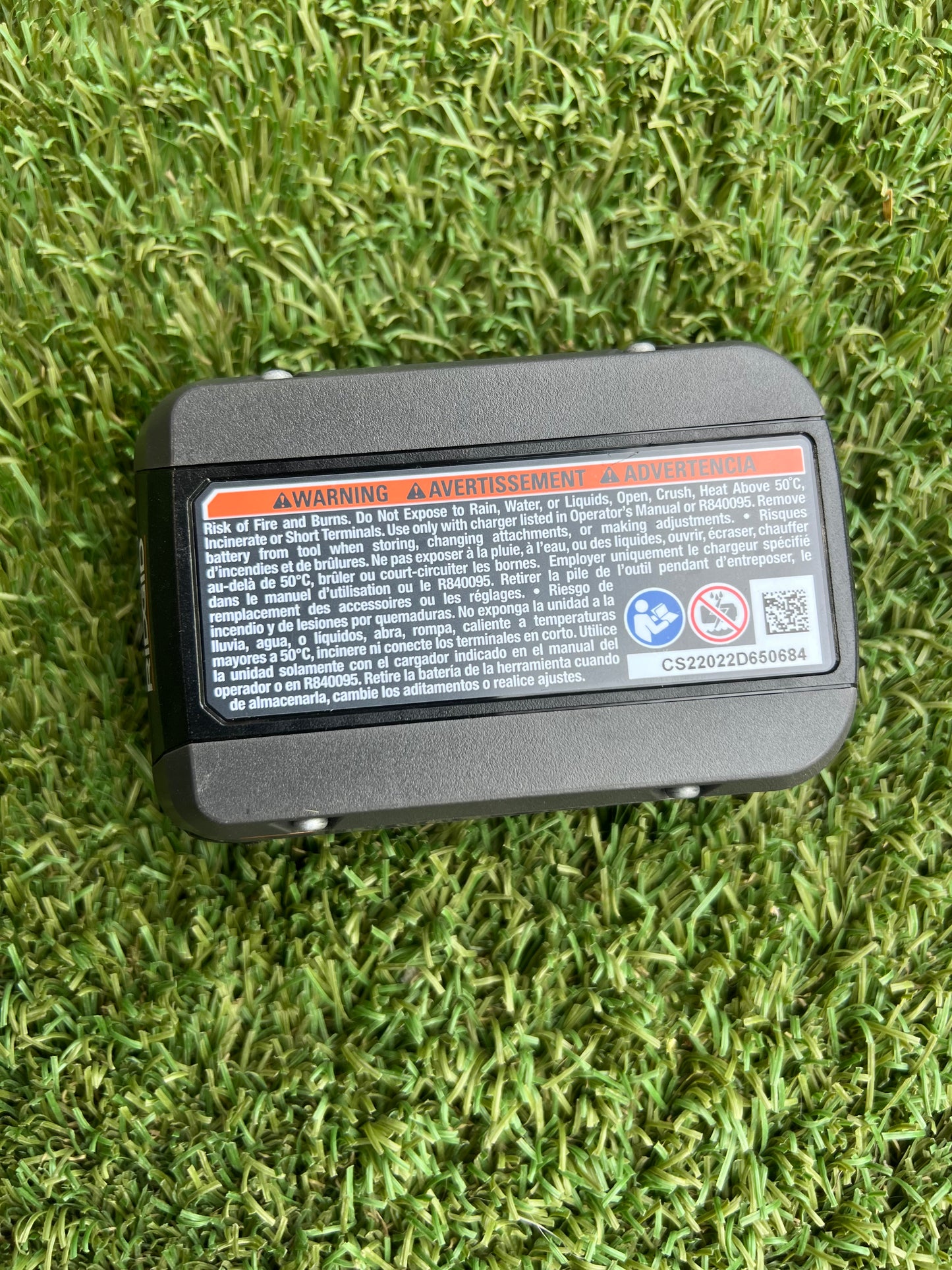 RIDGID 18V 2.0 Ah MAX Output Lithium-Ion Battery